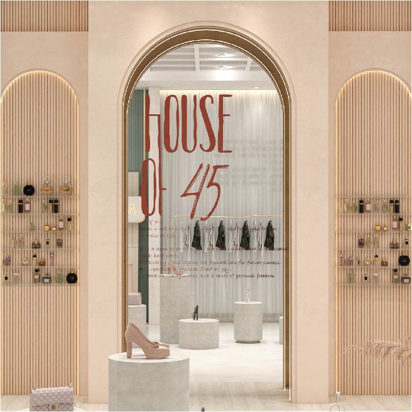 House of 45- showroom